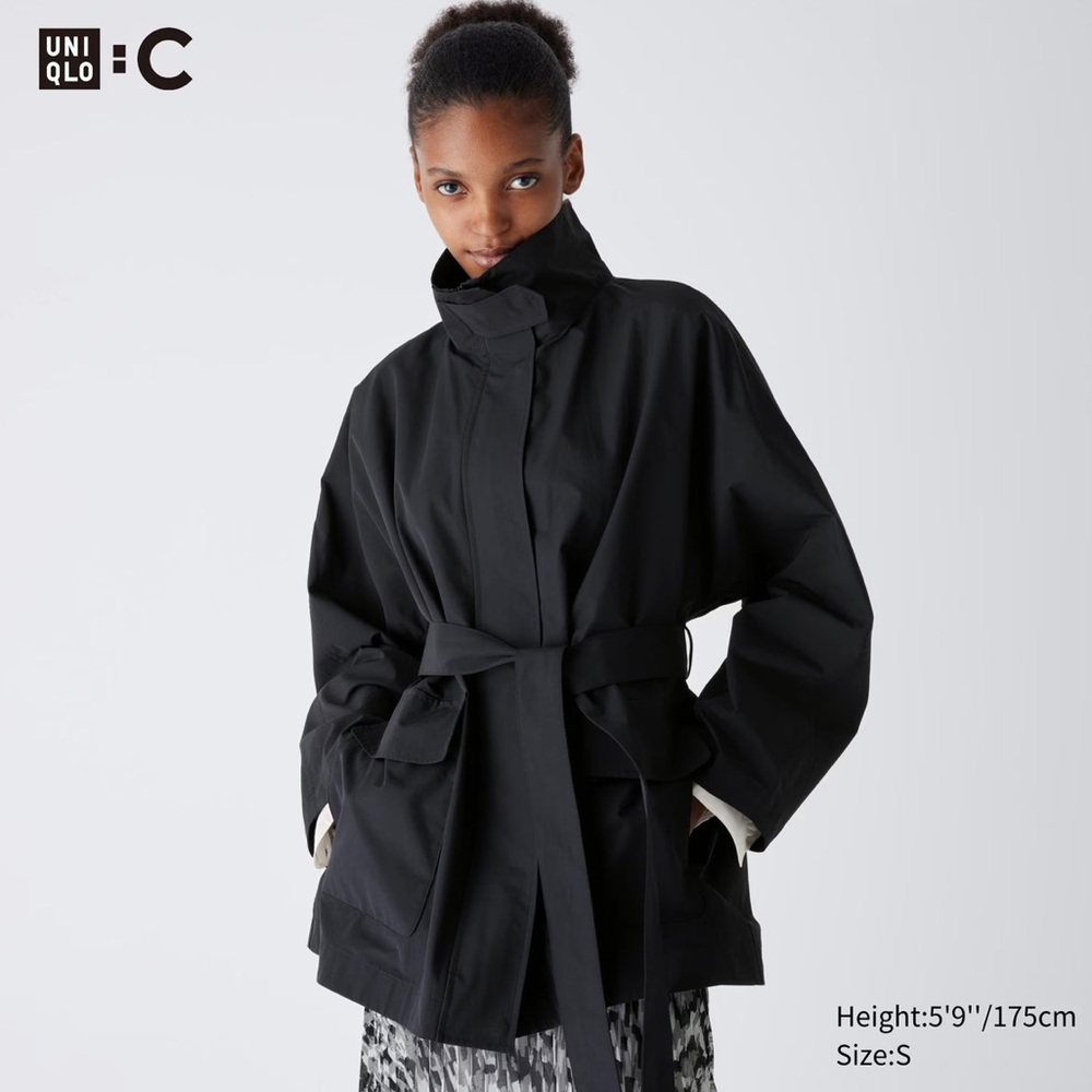 Stand Collar Oversized Coat